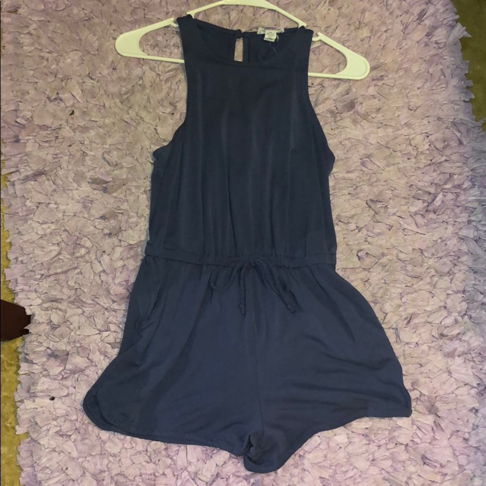 Blue romper